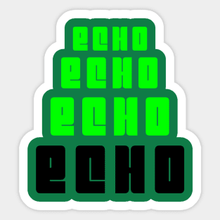 ECHO Sticker